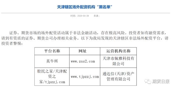 上海股票配资_证监局风险警示_场外配资黑名单