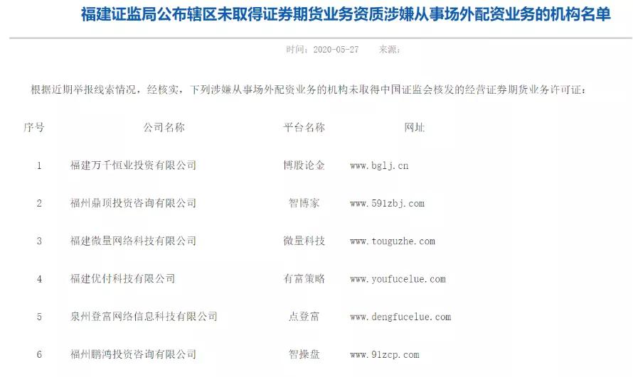 杠杆配资网_场外配资黑名单_证监局打击非法配资