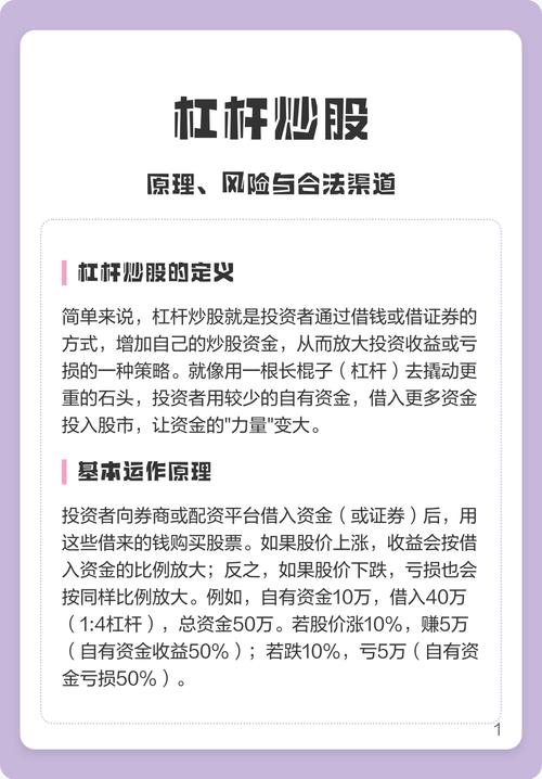 炒股杠杆类型_股票加杠杆_炒股杠杆定义原理