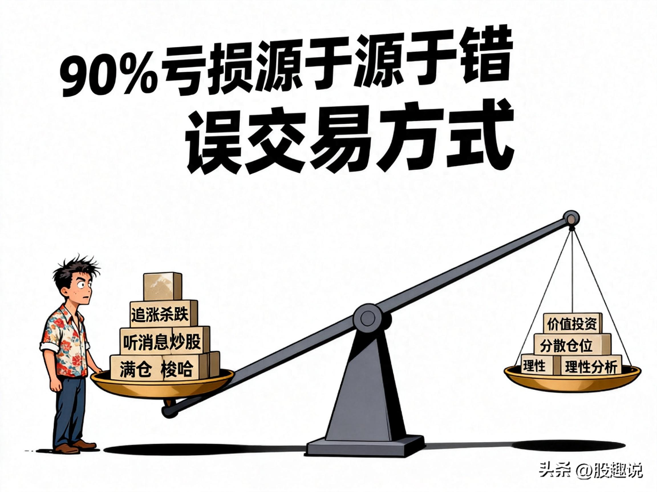 炒股赚钱的散户，90%靠的不是技术，而是这3条笨办法
